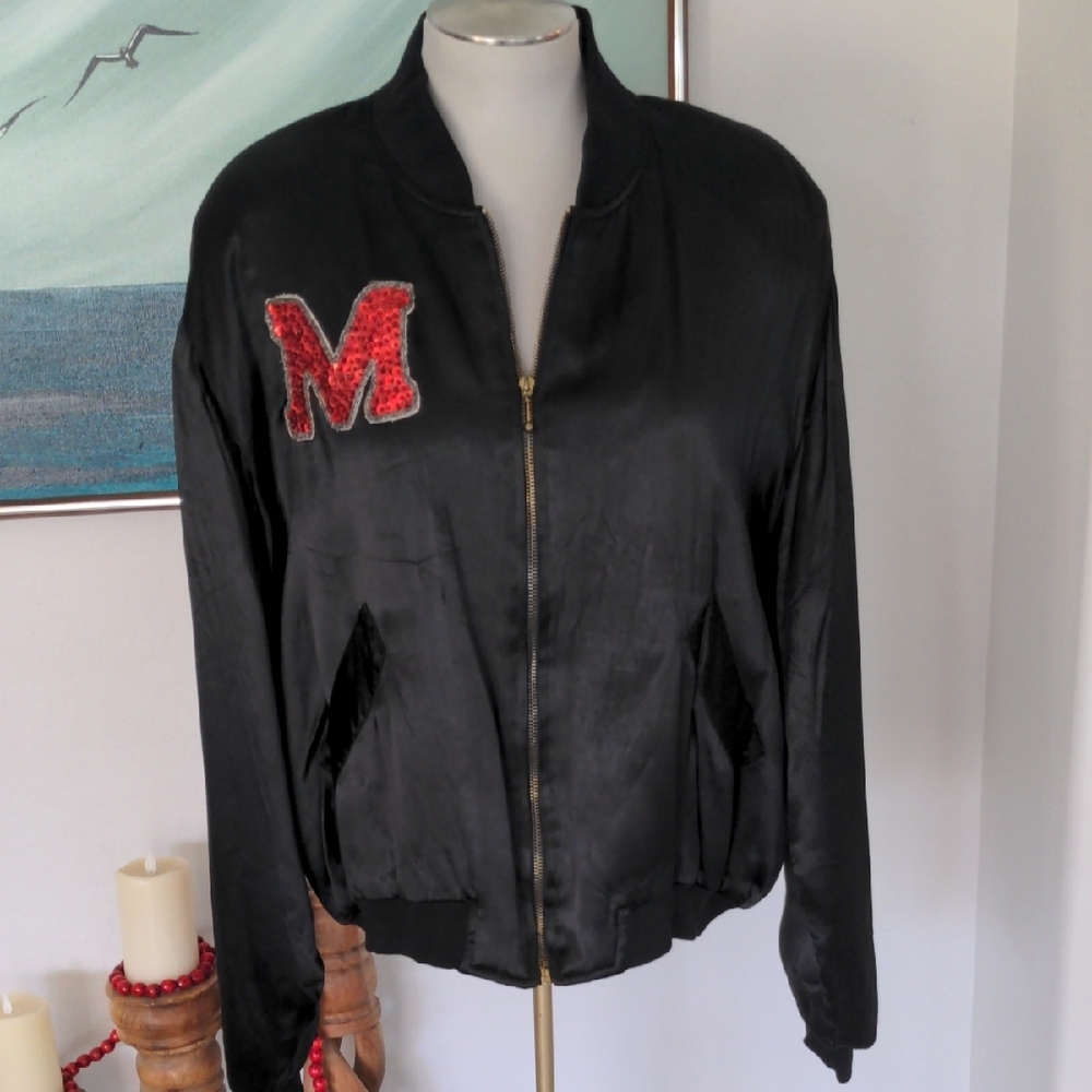 Disney Black Mickey Mouse Sequin Jacket - image 2